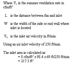 air inlet size