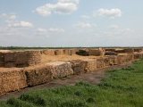 Square Straw Bale Structure